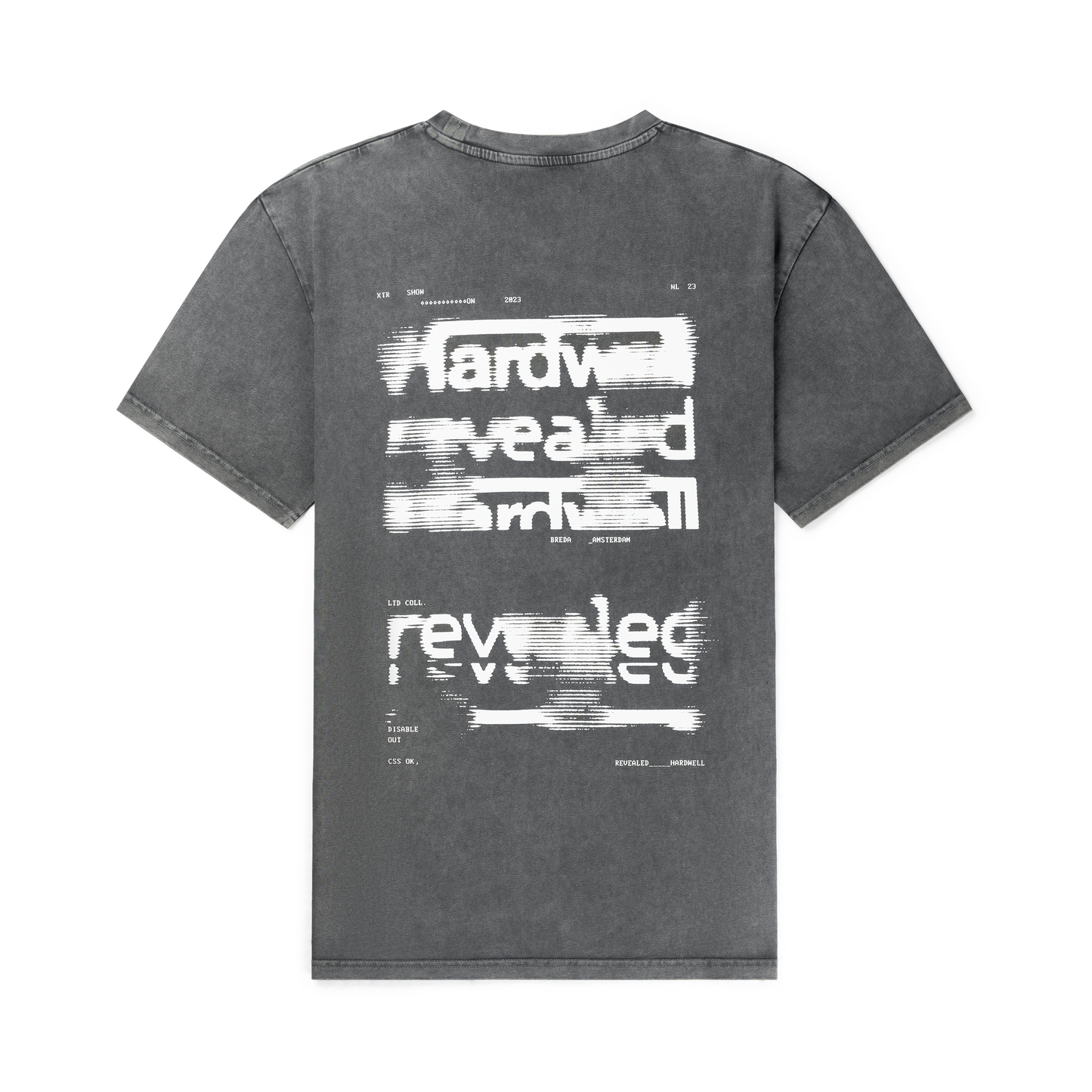 Hardwell X Revealed Fluted Tee II