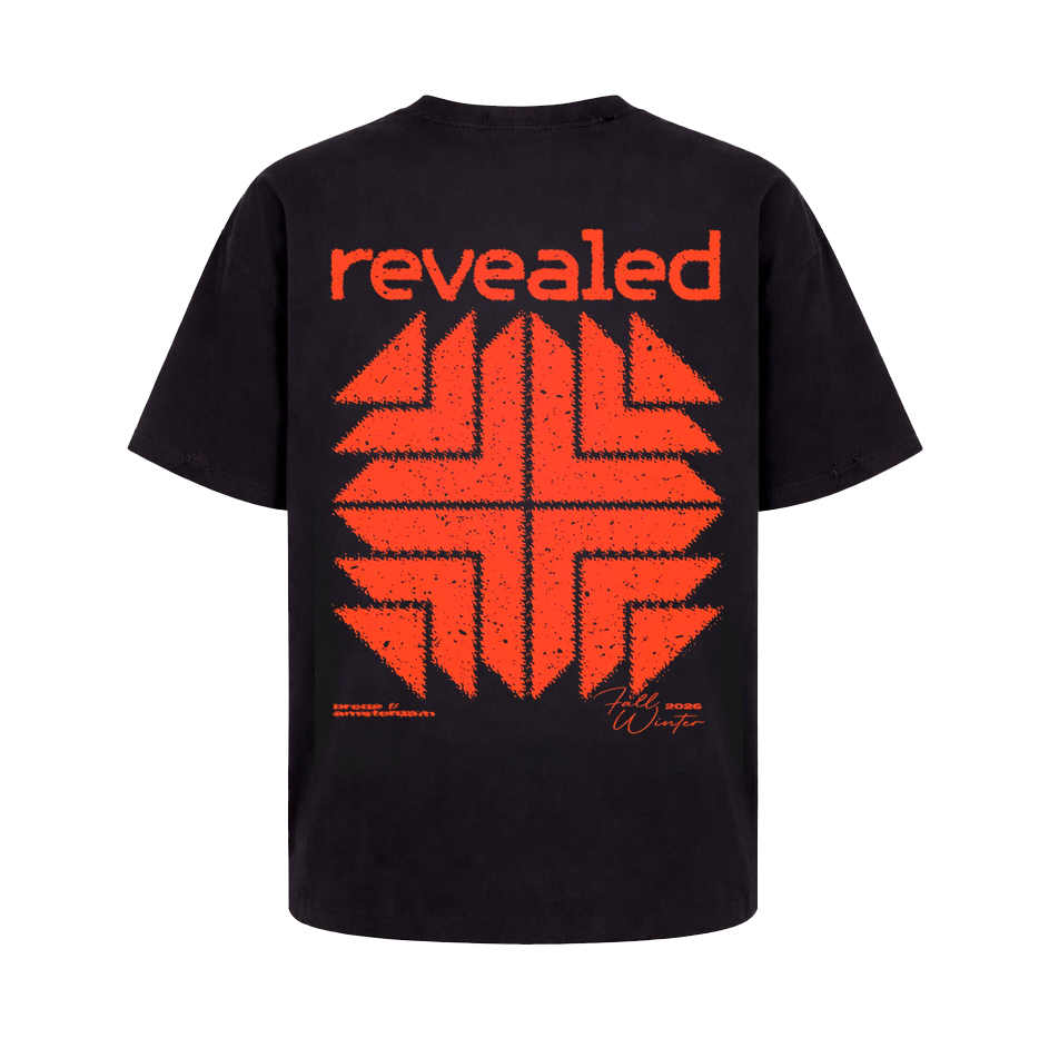 Quattro T-shirt Blood Orange – Revealedstore