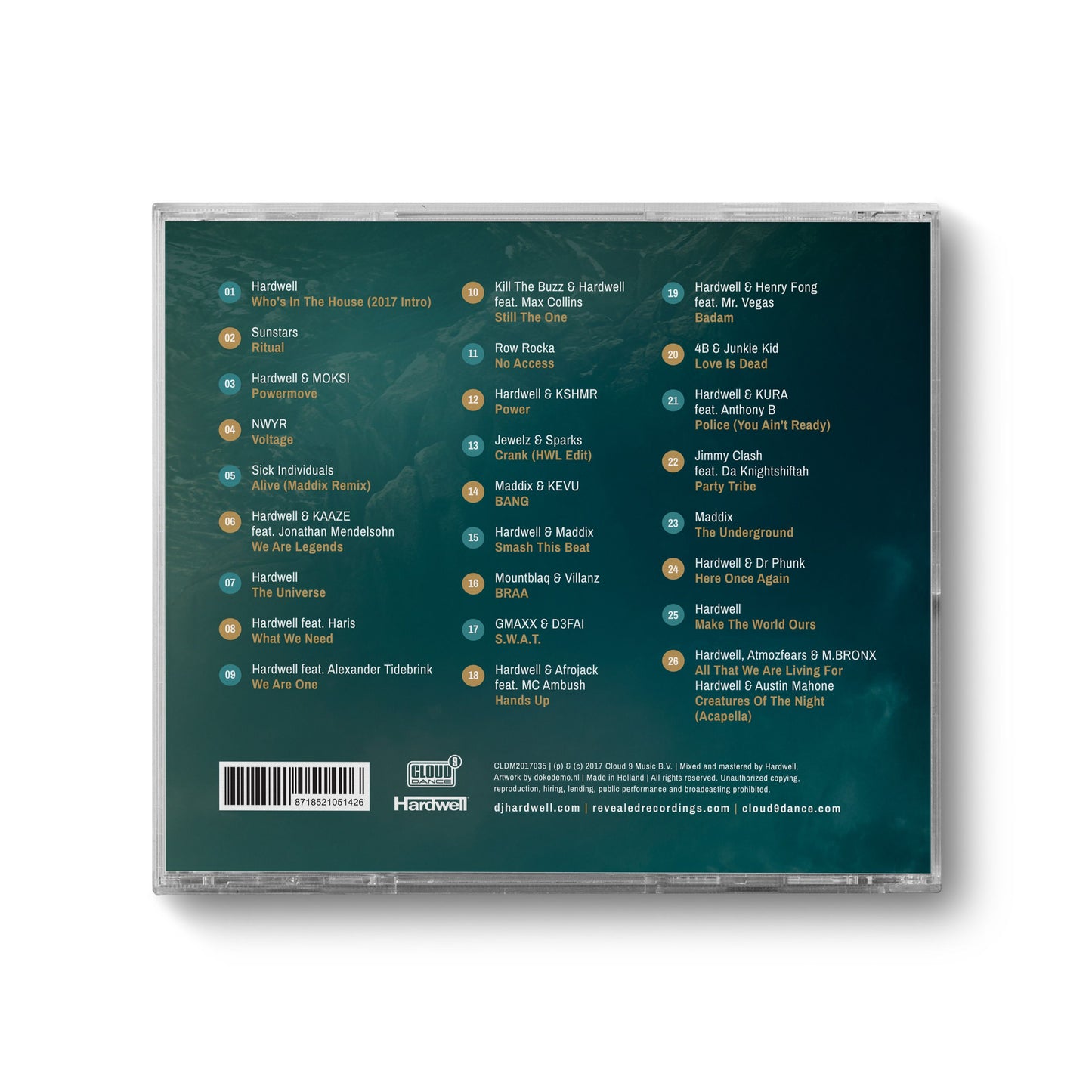REVEALED VOL 8 CD