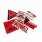 Hardwell® Warning Stickerpack