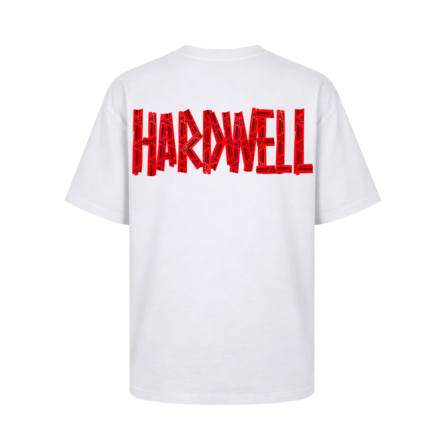 Hardwell® Distorted Tape T-shirt White – Revealedstore