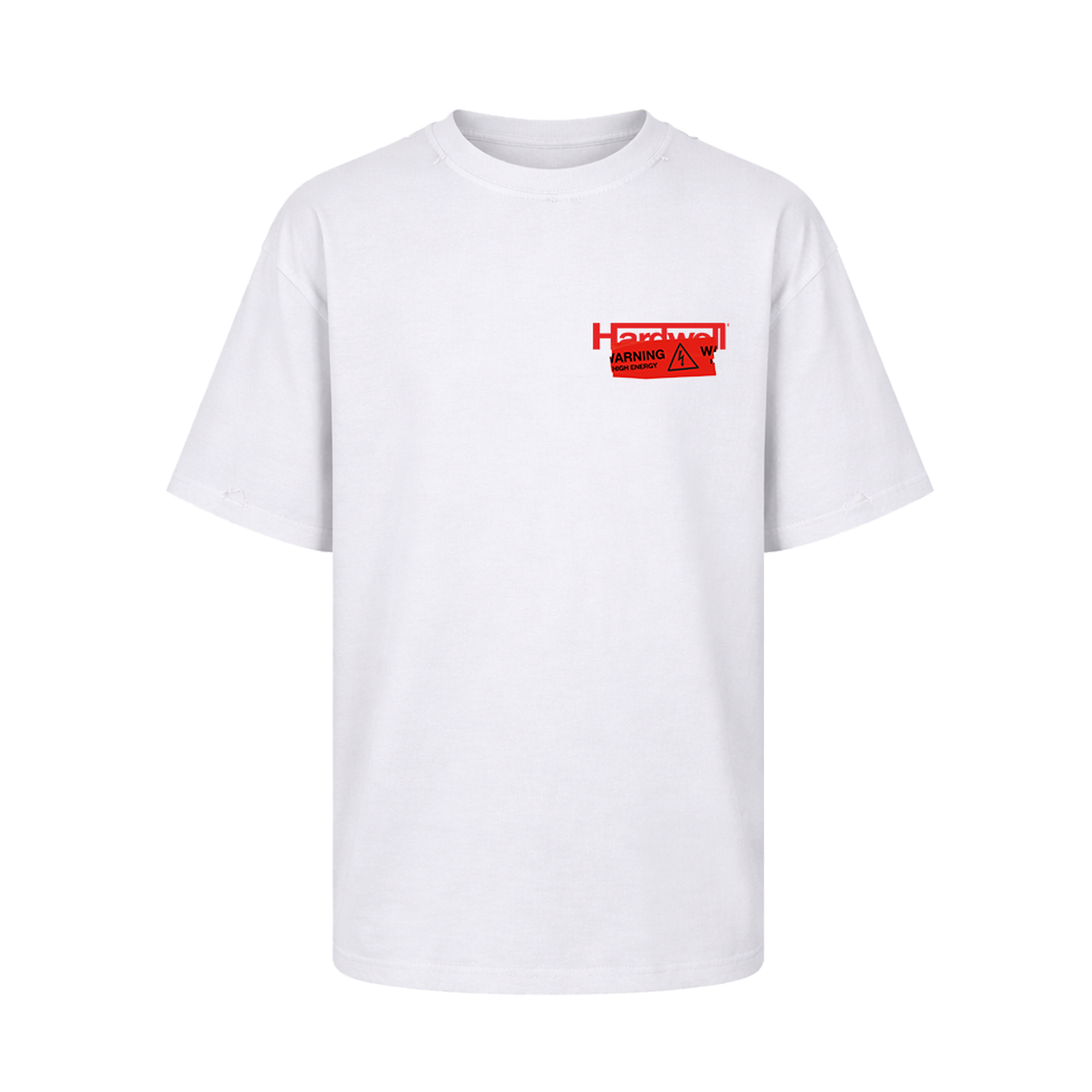 Hardwell® Warning Tape T-shirt White