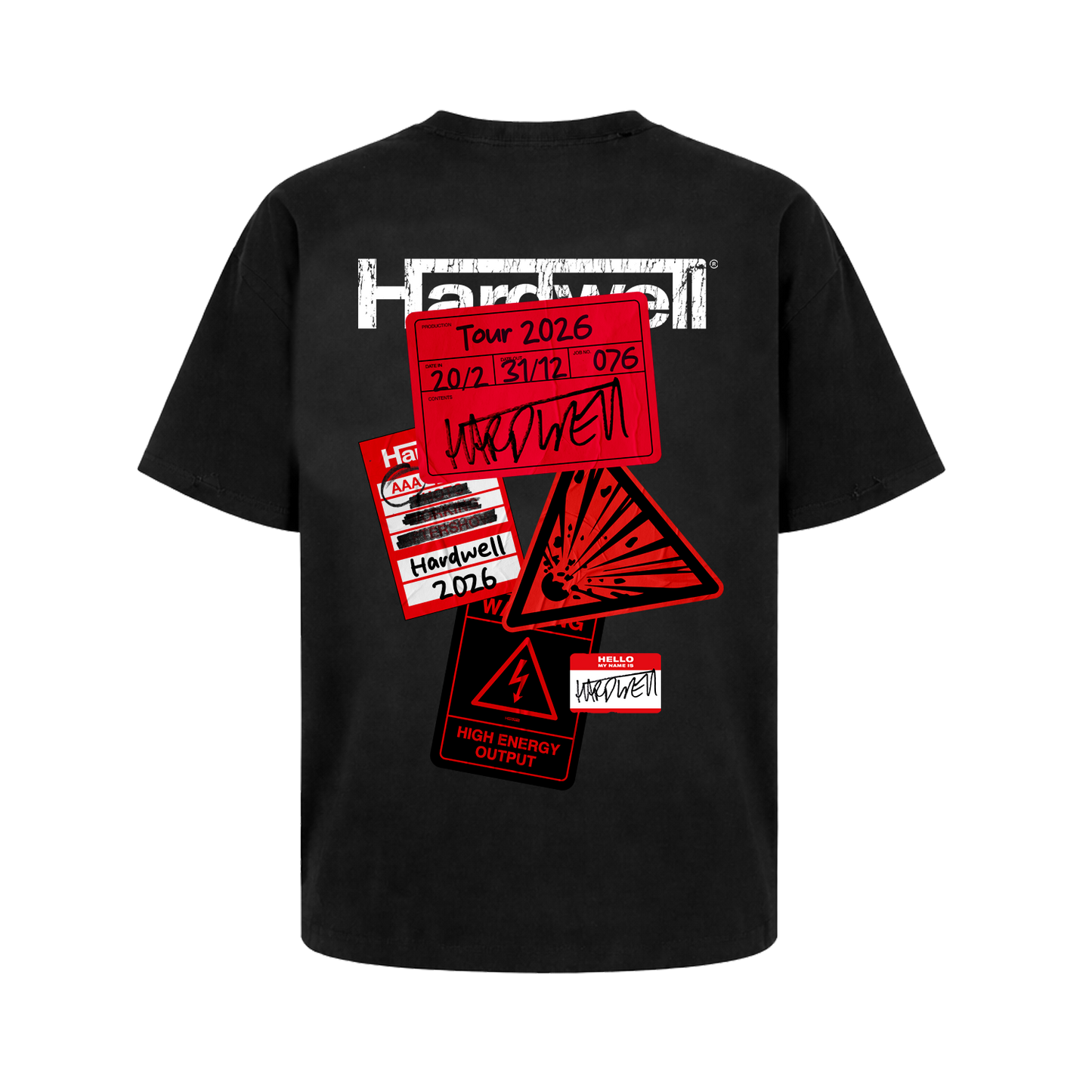 Hardwell® Sticker T-shirt