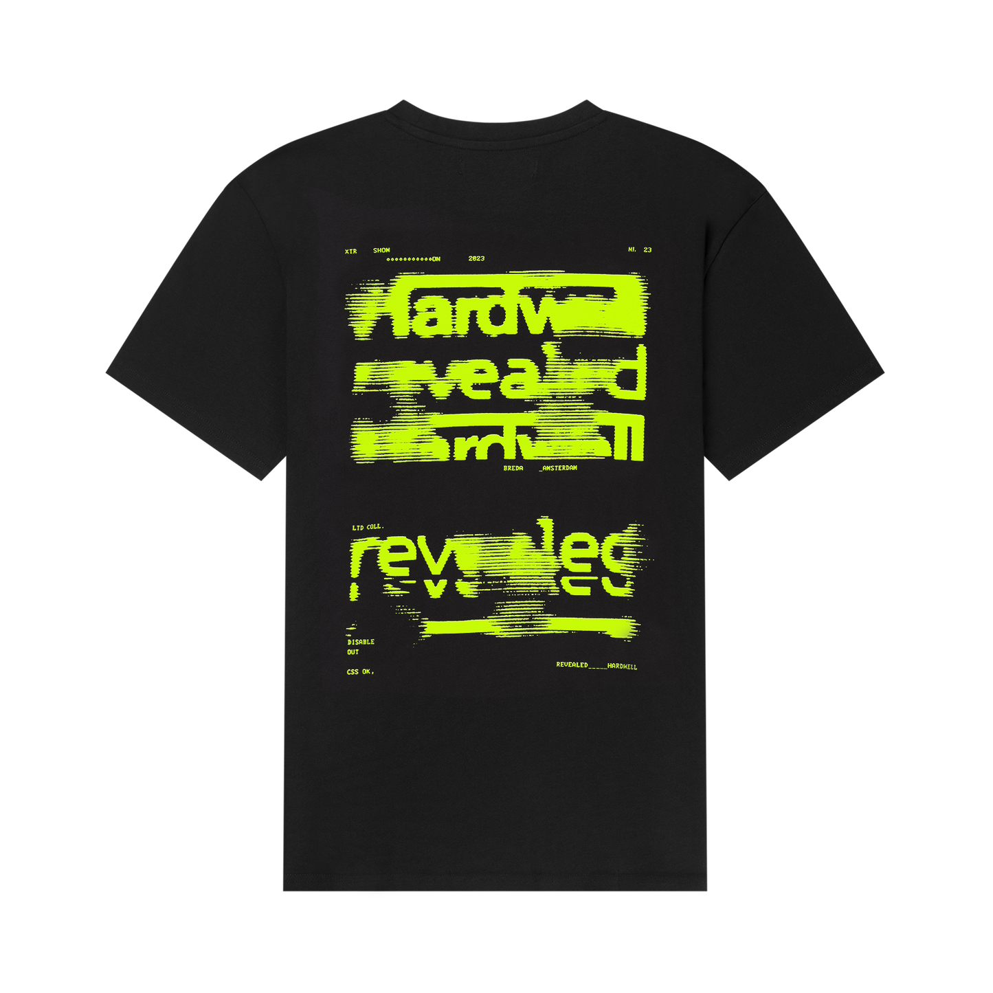 Hardwell X Revealed Fluted Tee
