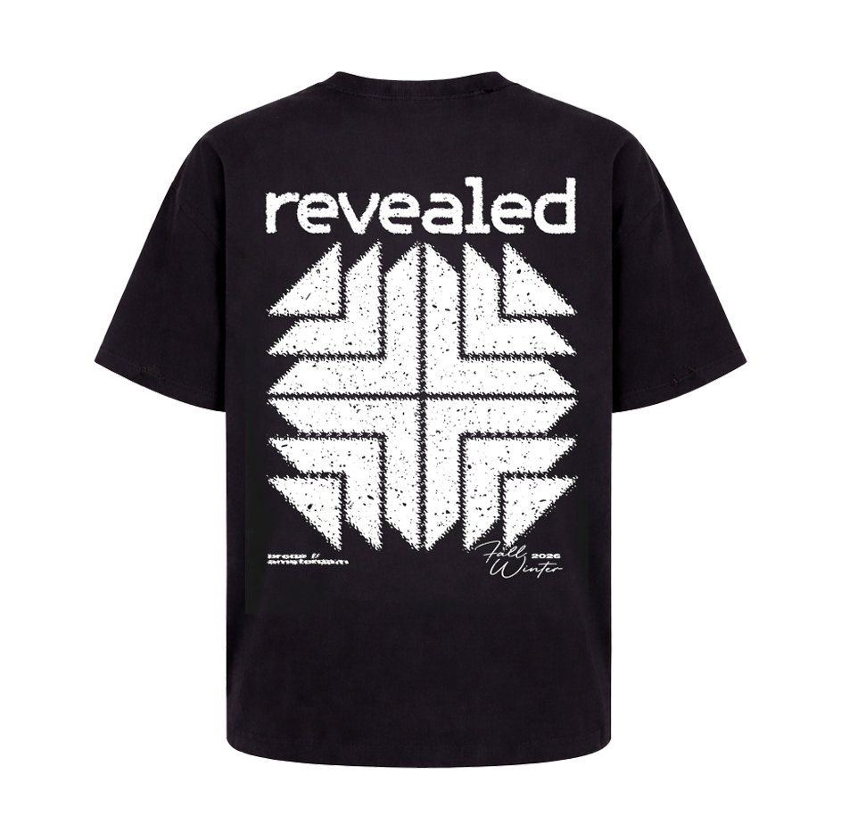 Quattro T-shirt Black White