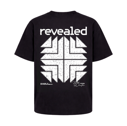 Quattro T-shirt Black White