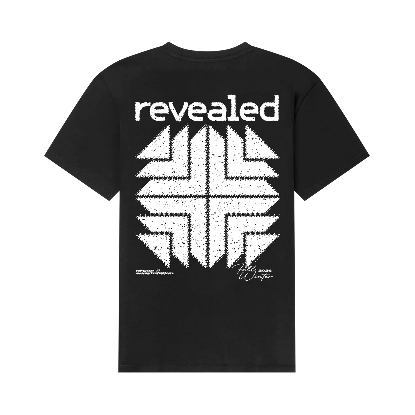 Quattro T-shirt Black White