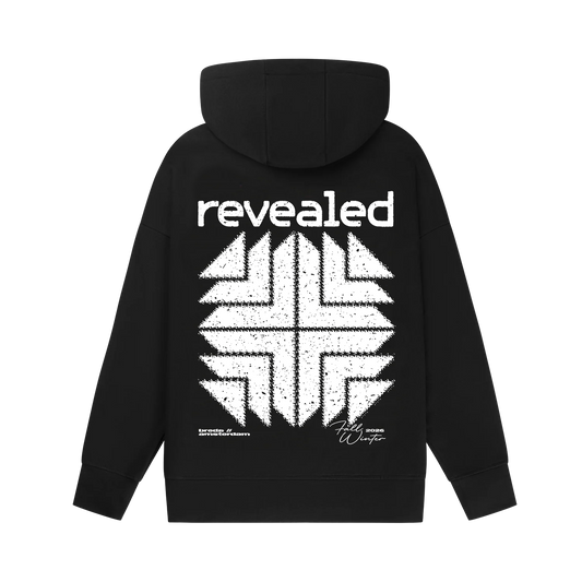 Quattro Hoodie Black White